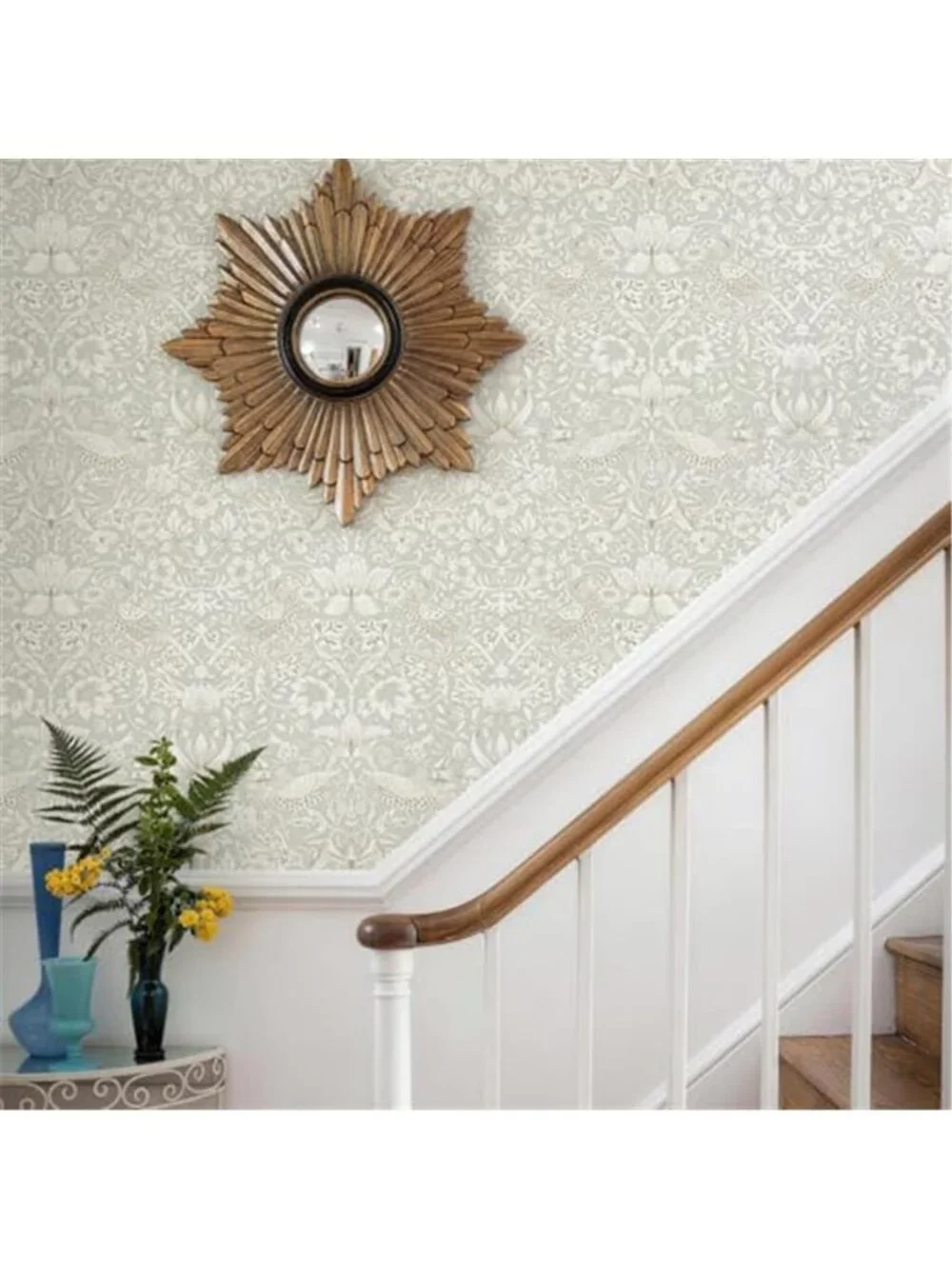 Peel Stick William Morris Wallpaper Strawberry Bird Floral Vintage Contact Paper